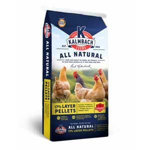 Kalmbach 17% All Natural Layer Pellet