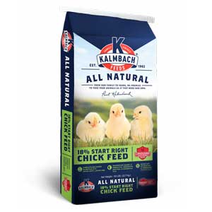 Kalmbach 18% All Natural Start Right Chick Feed