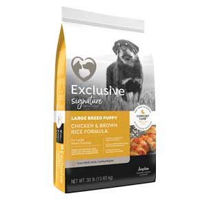 Exclusive Large Breed Puppy Chicken and Brown Rice
