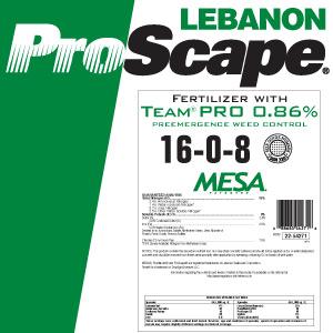Lebanon Turf Proscape 16-0-8 Fertilizer w/ Crabgrass Preventer